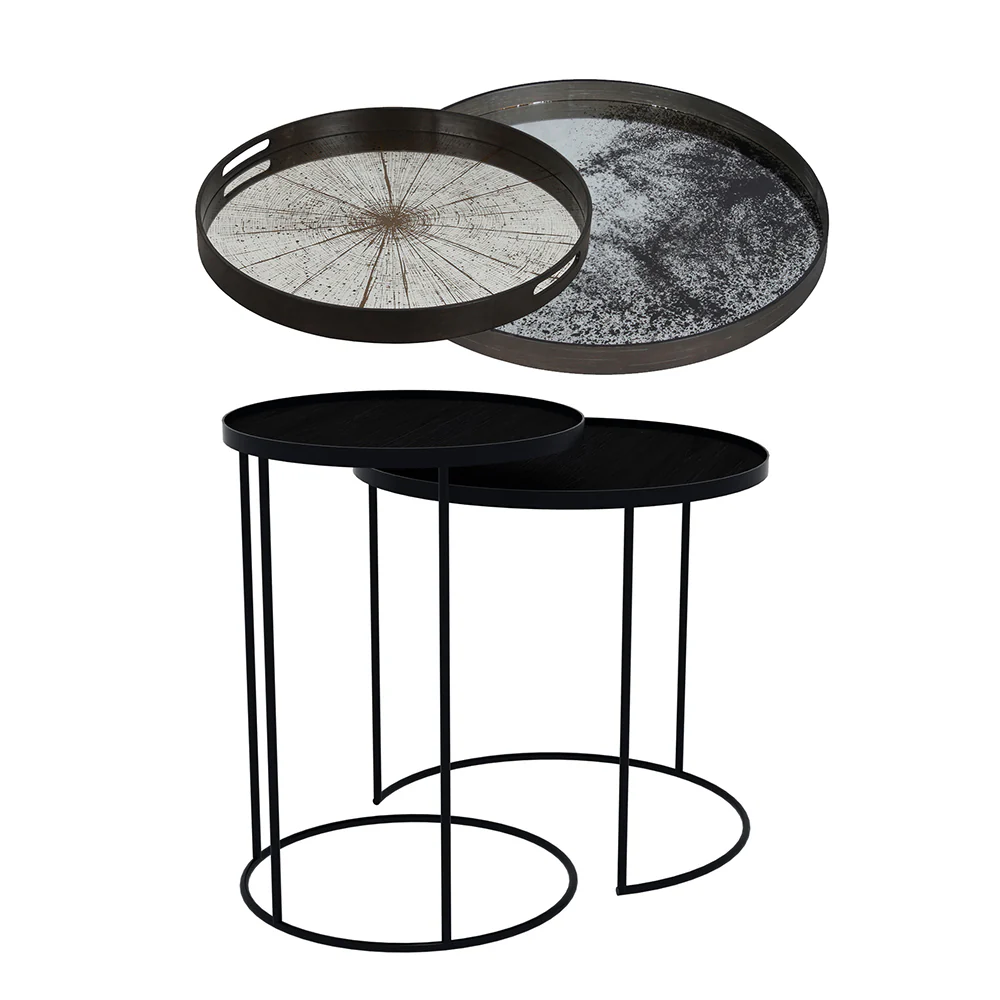 Tray Nesting Tables High Round - Image 5