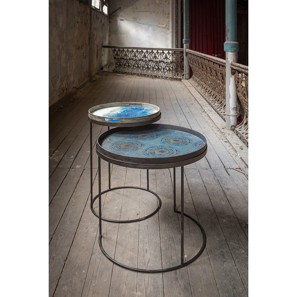 Tray Nesting Tables High Round - Image 6