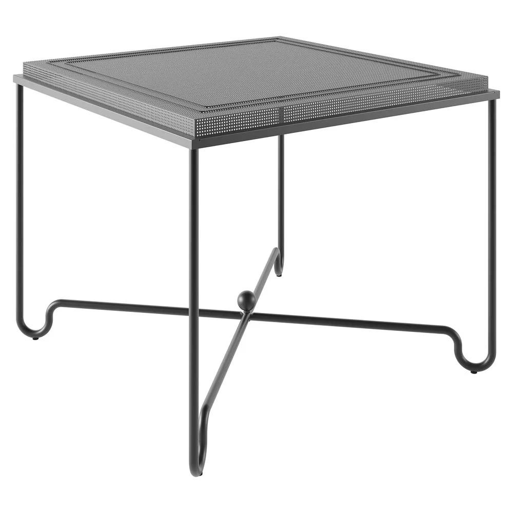 Tropique Outdoor Dining Table - Black - Image 2