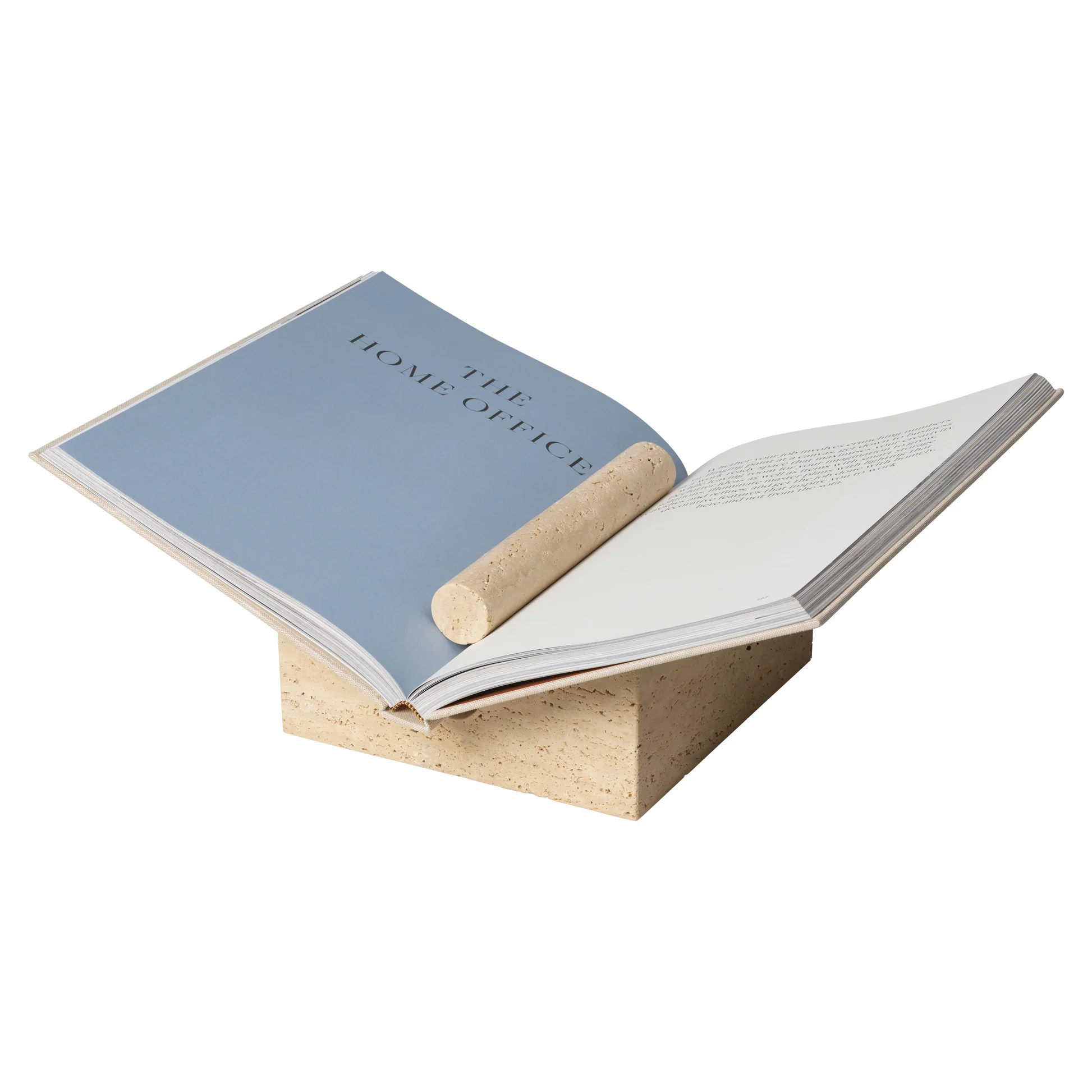 Tvara Book Stand - Travertine - Image 3