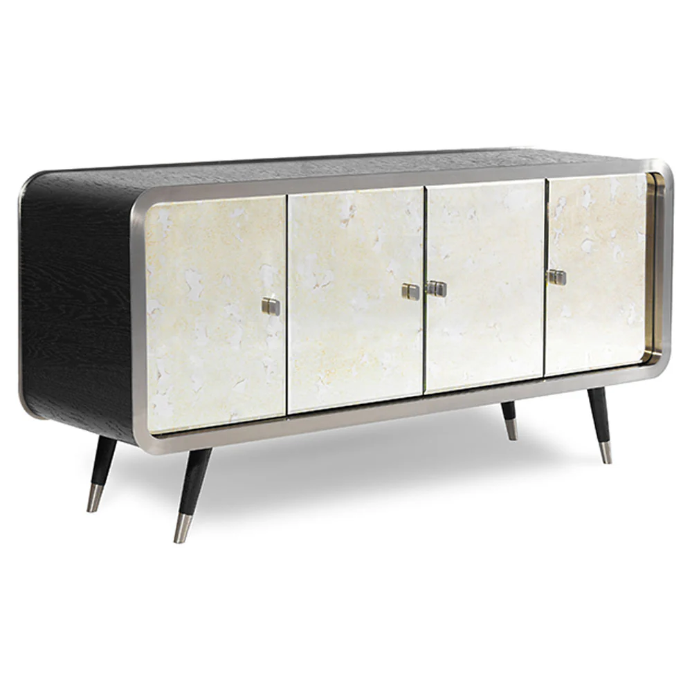 Unveil Sideboard 70.87"W - Brushed Stainless Steel - Image 2