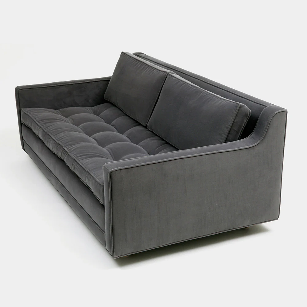 Up Two Seat Sofa - Flannel - Image 3