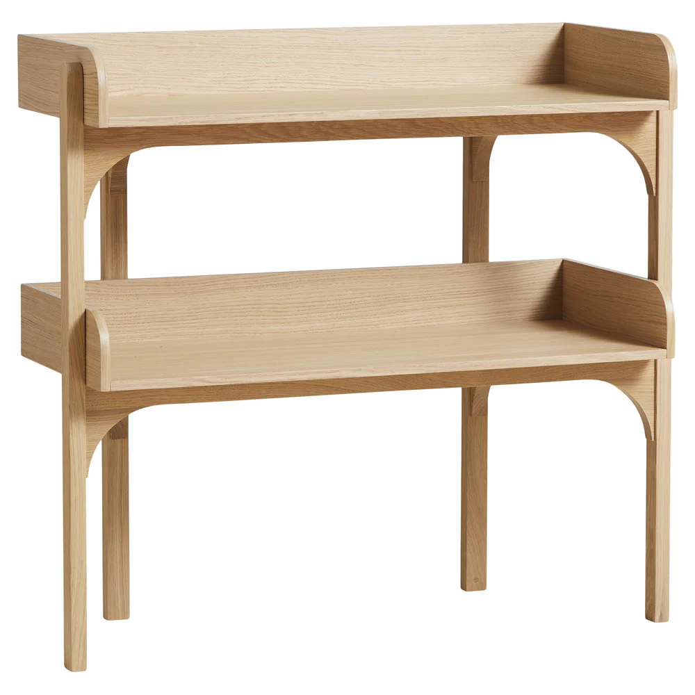 Utility Shelf - White Pigmented Oak