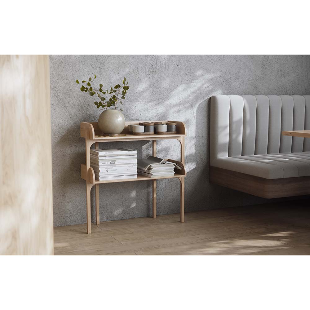 Utility Shelf - White Pigmented Oak - Image 6