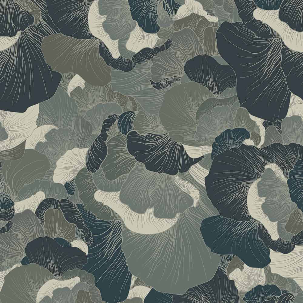 Venation Wallpaper - Jewel