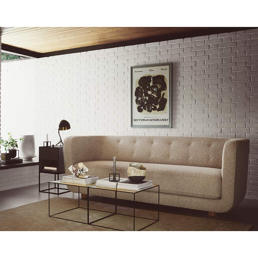 Vilhelm Sofa - Green Tea Sheepskin, Natural Oak - Image 3