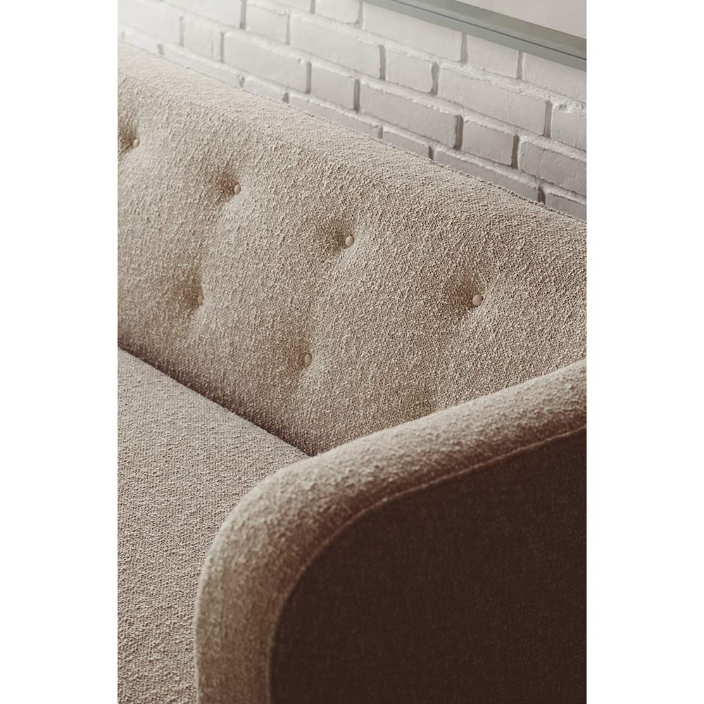 Vilhelm Sofa - Sahara Sheepskin, Smoked Oak - Image 5