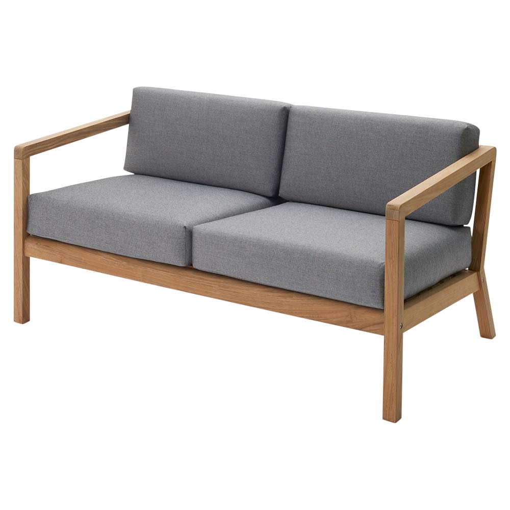 Virkelyst Outdoor 2 Seater Sofa - Ash
