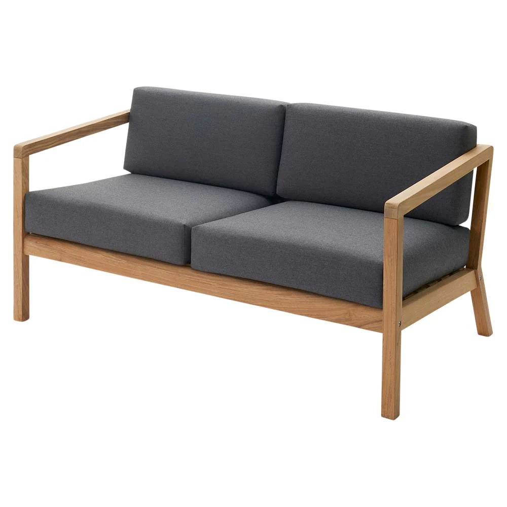 Virkelyst Outdoor 2 Seater Sofa - Charcoal