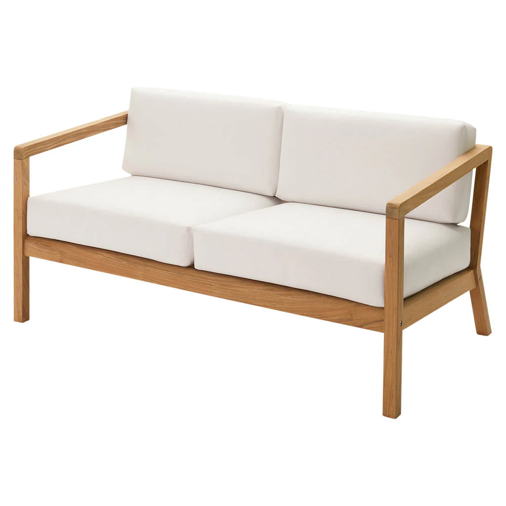 Virkelyst Outdoor 2 Seater Sofa - Cloud White