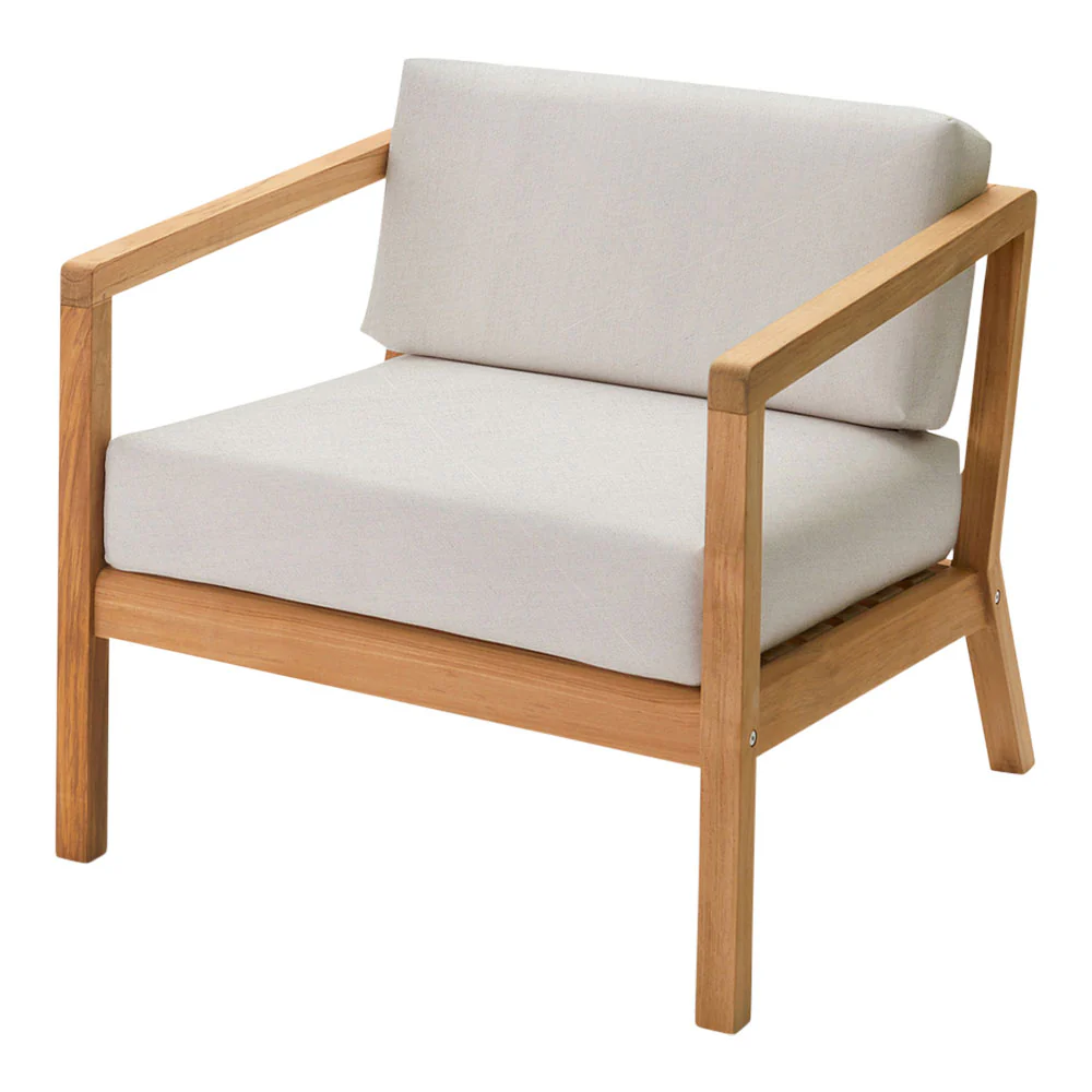 Virkelyst Outdoor Lounge Chair - Papyrus