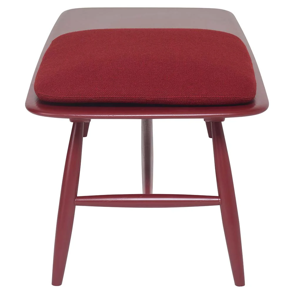 VON Bench With Pad - Red Pad, Red Frame - Image 3