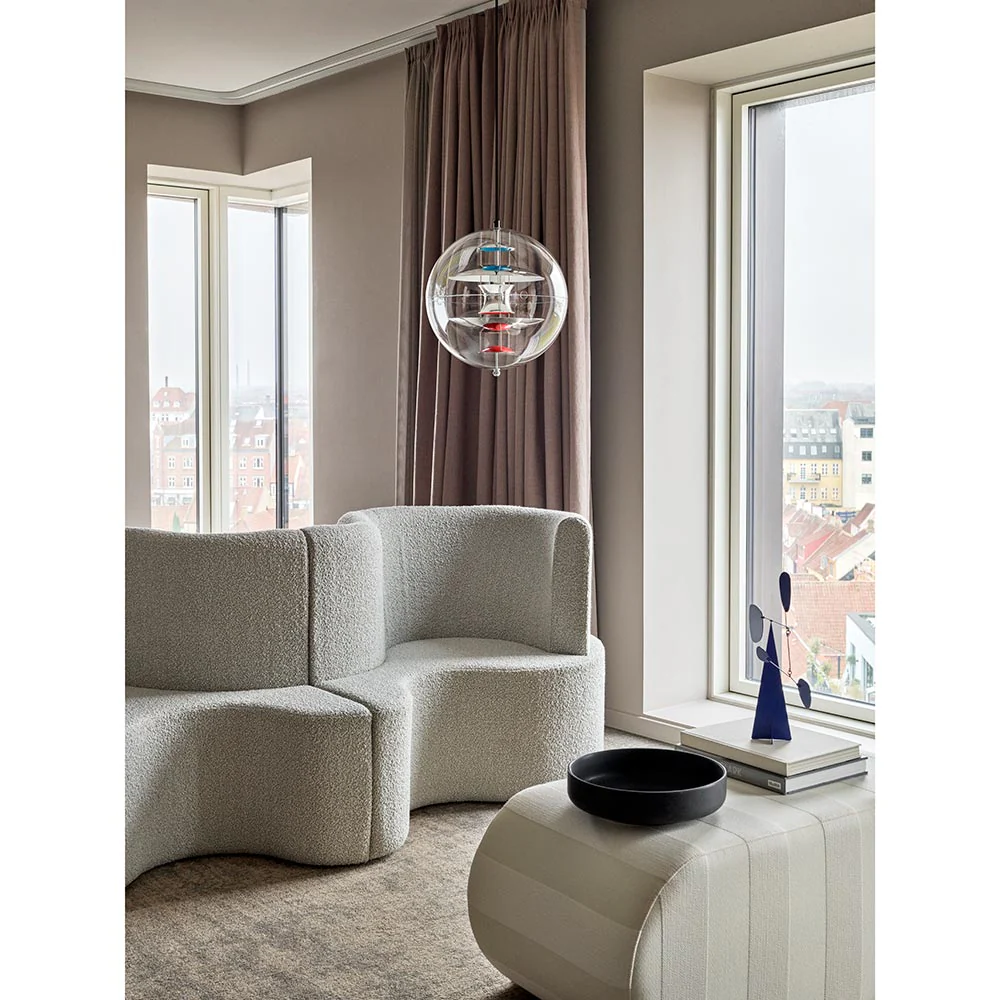 VP Globe Pendant - Chrome, Red, Blue - Image 5