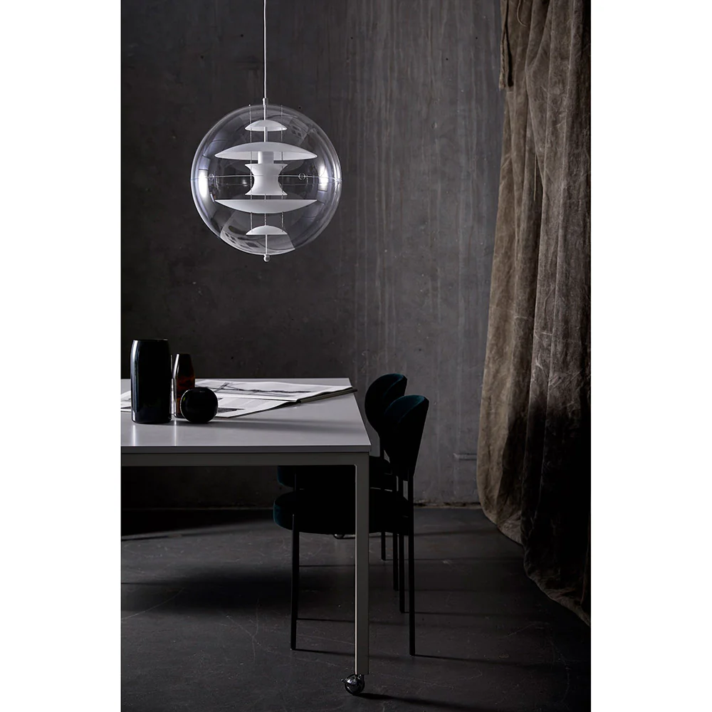 VP Globe Pendant - Opal Glass, White - Image 2