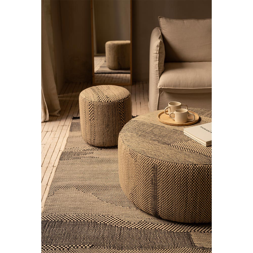 Wabisabi Pouf - Large, Bone - Image 3