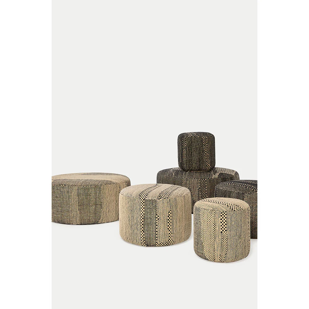 Wabisabi Pouf - Large, Bone - Image 9