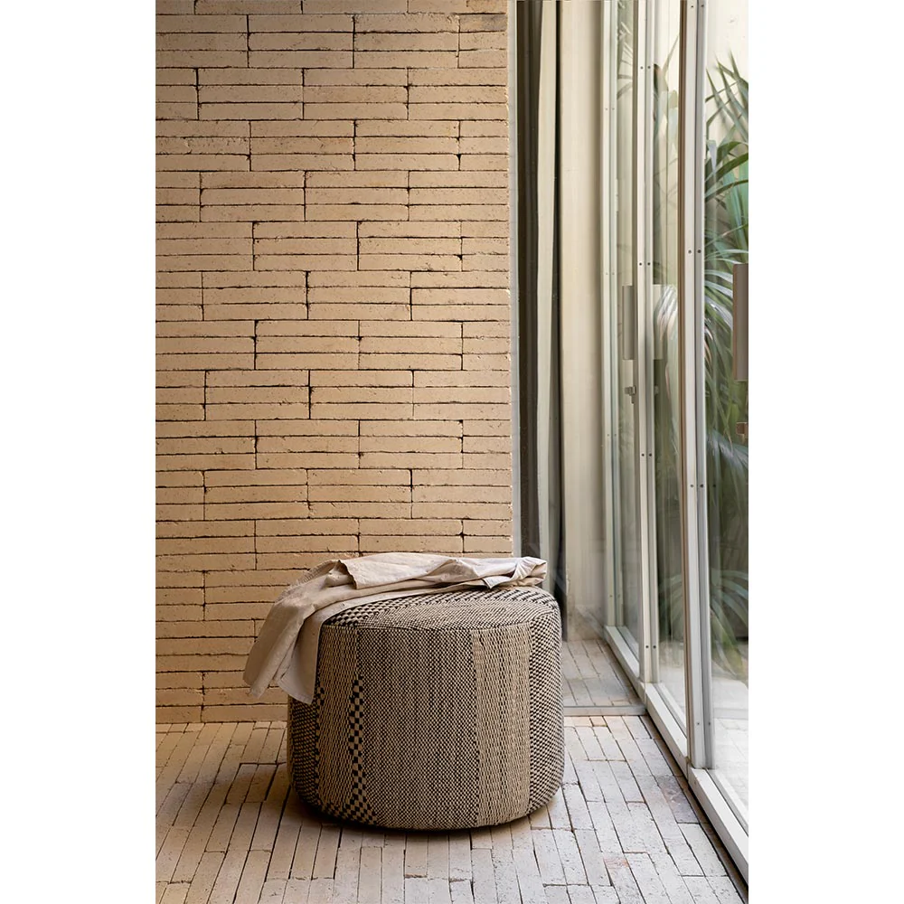 Wabisabi Pouf - Medium, Bone - Image 2