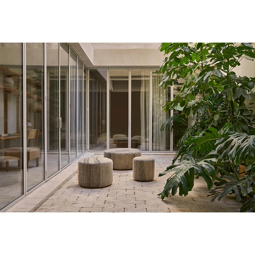 Wabisabi Pouf - Medium, Bone - Image 3