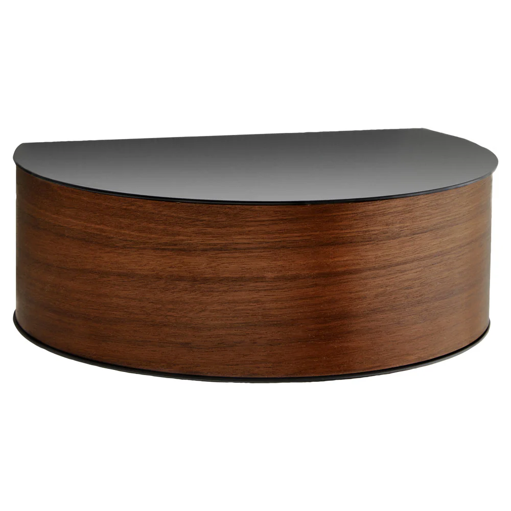 Wallie Wall Drawer - Walnut, Set of 2