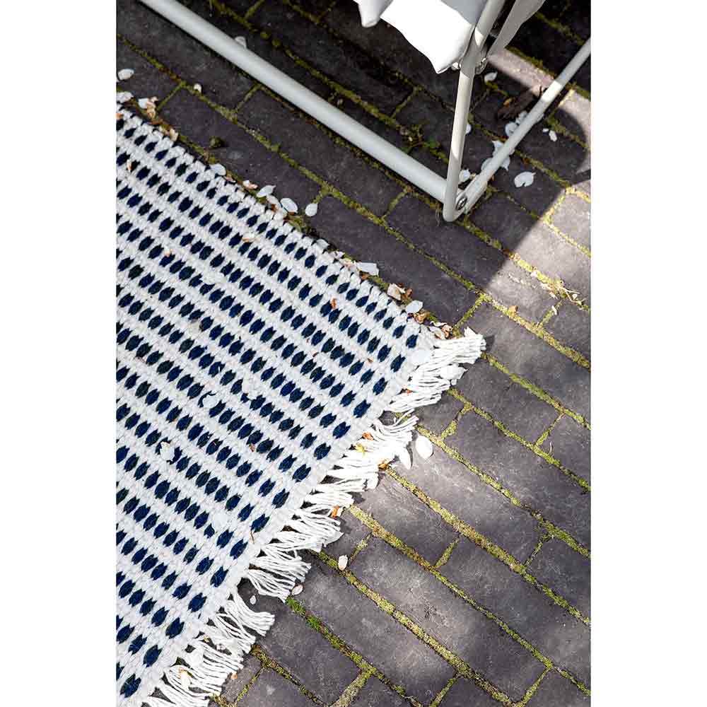 Way Rug - Off-White, Blue - Image 4