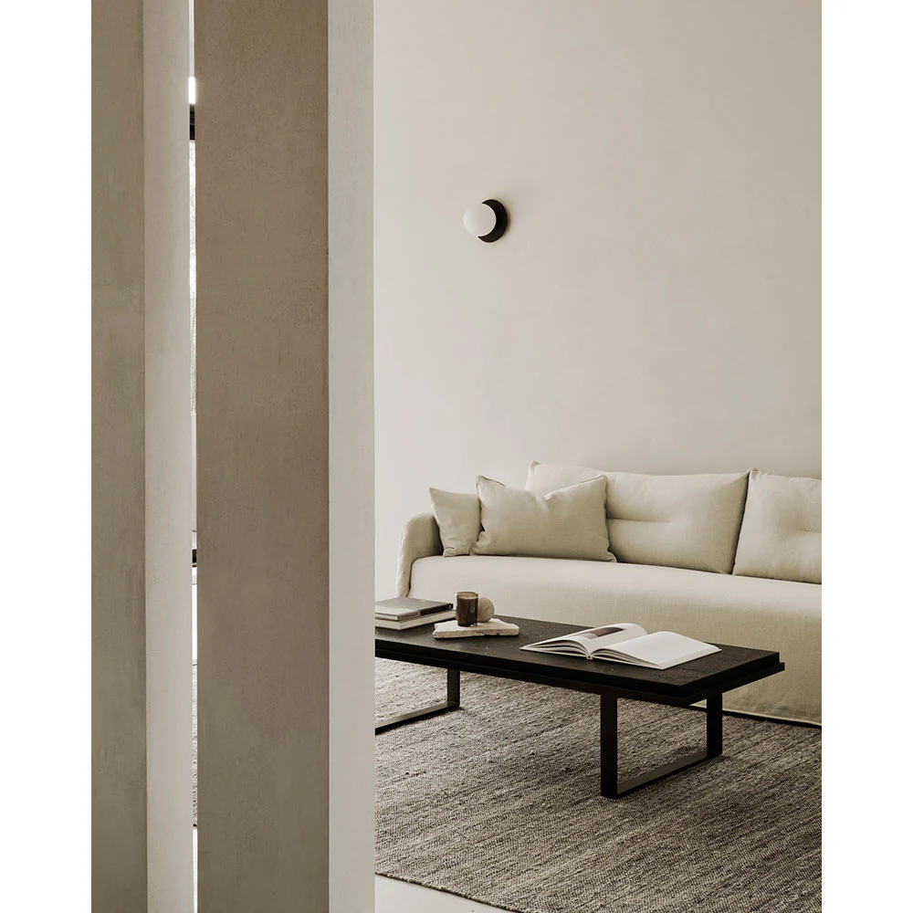 Weave 3 Seater Sofa - Bone, Removable Cover - Image 5