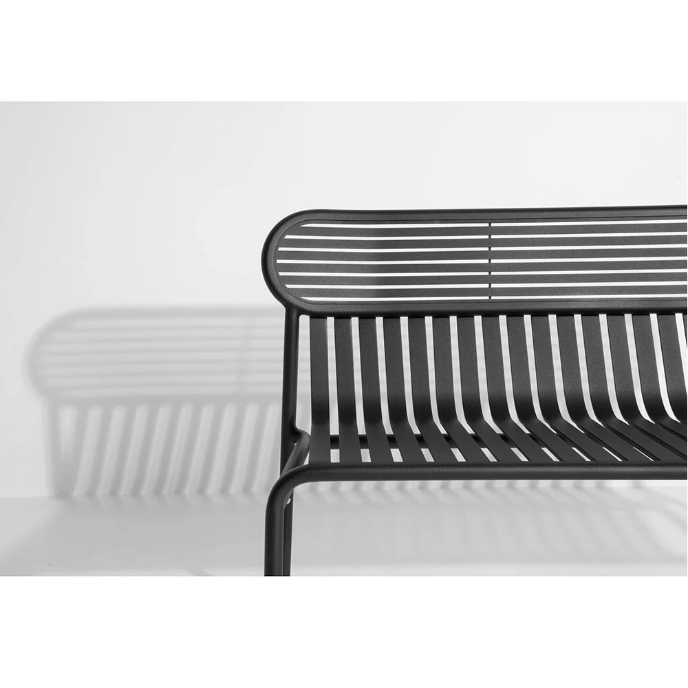 Week-End Garden Bench - Black - Image 4