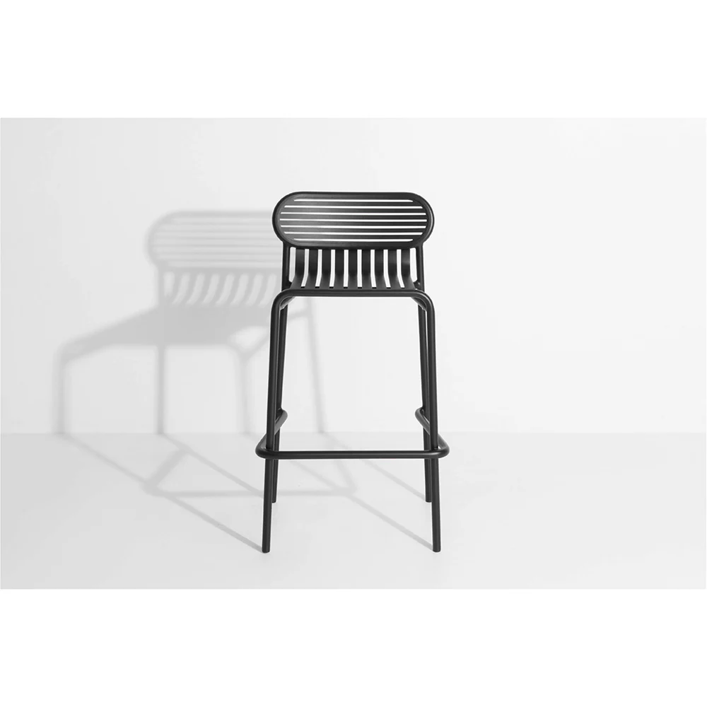 Week-End Garden High Stool Set Of 2 - Black - Image 2