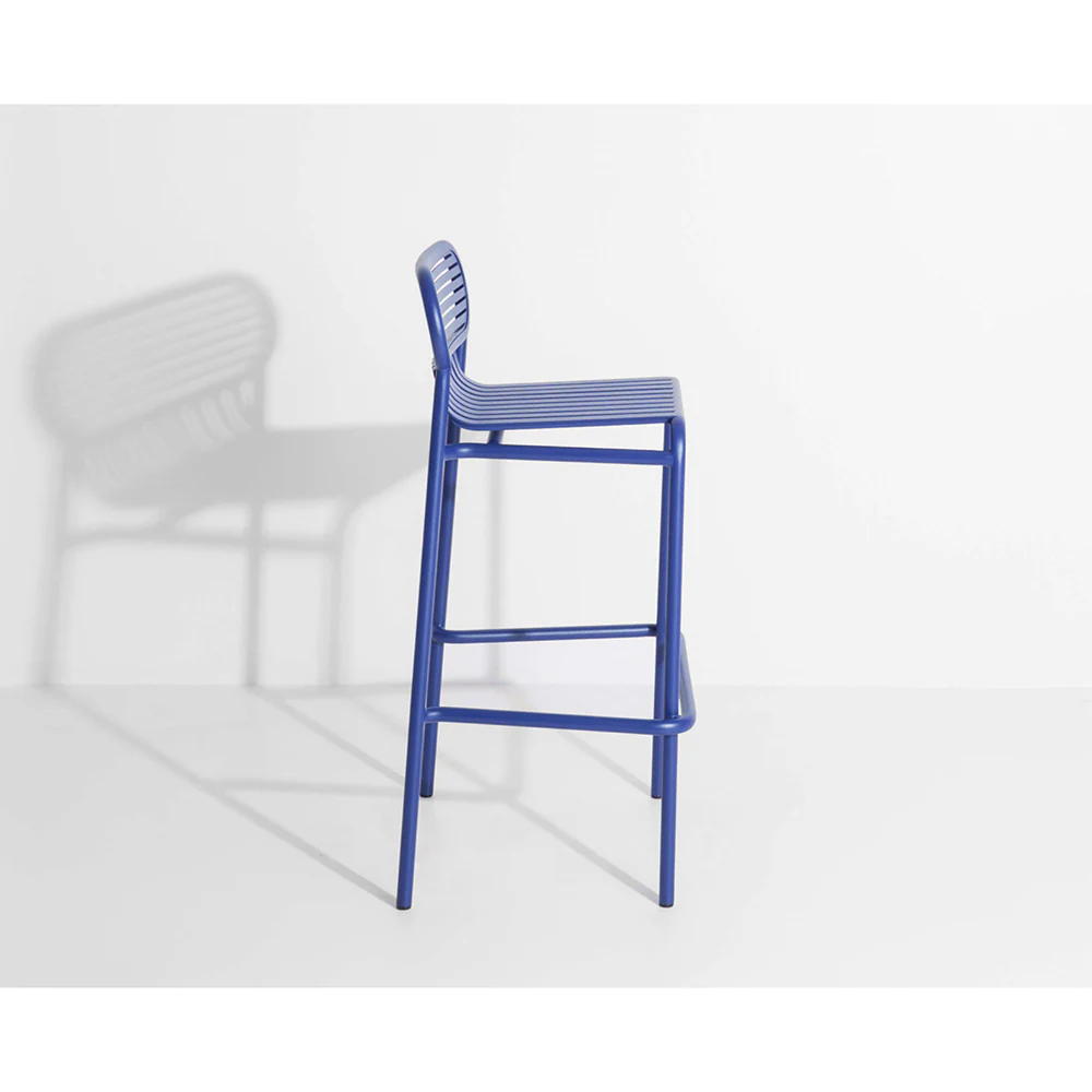 Week-End Garden High Stool Set Of 2 - Blue - Image 3