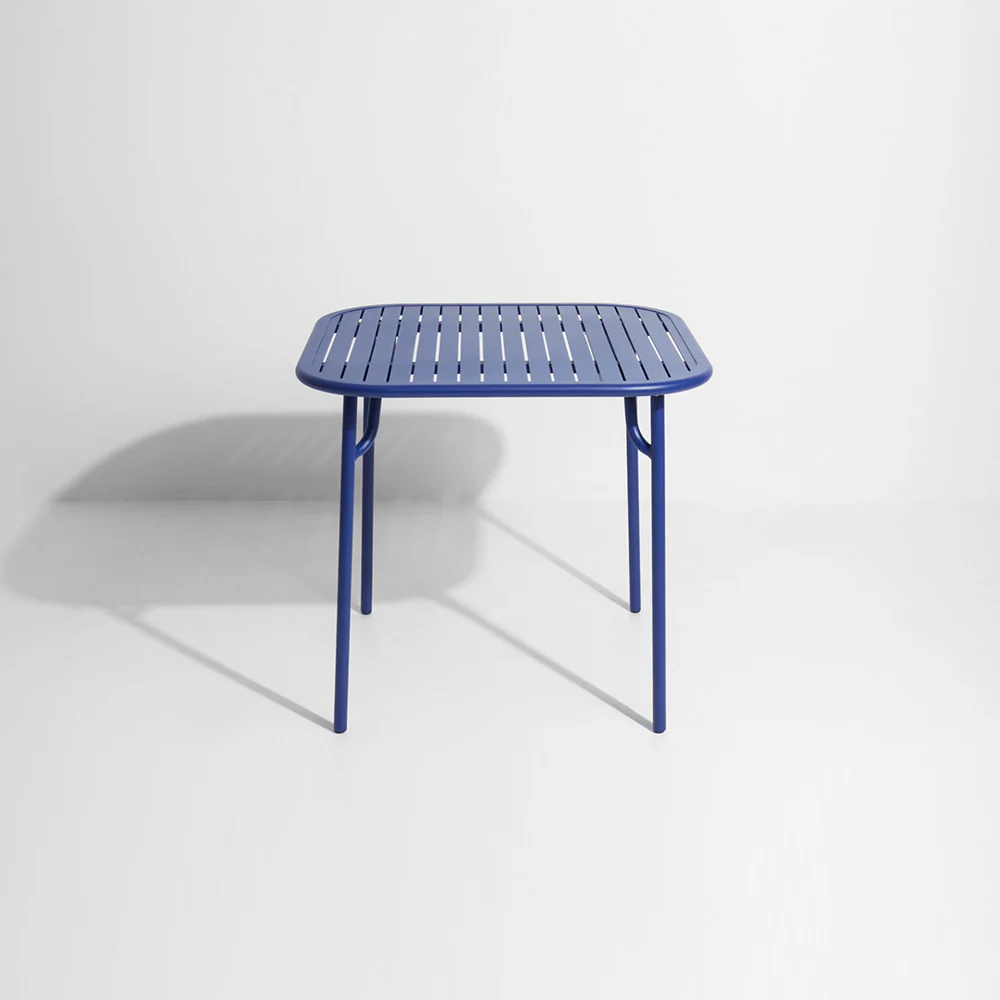 Week-End Square Garden Table - Blue - Image 2