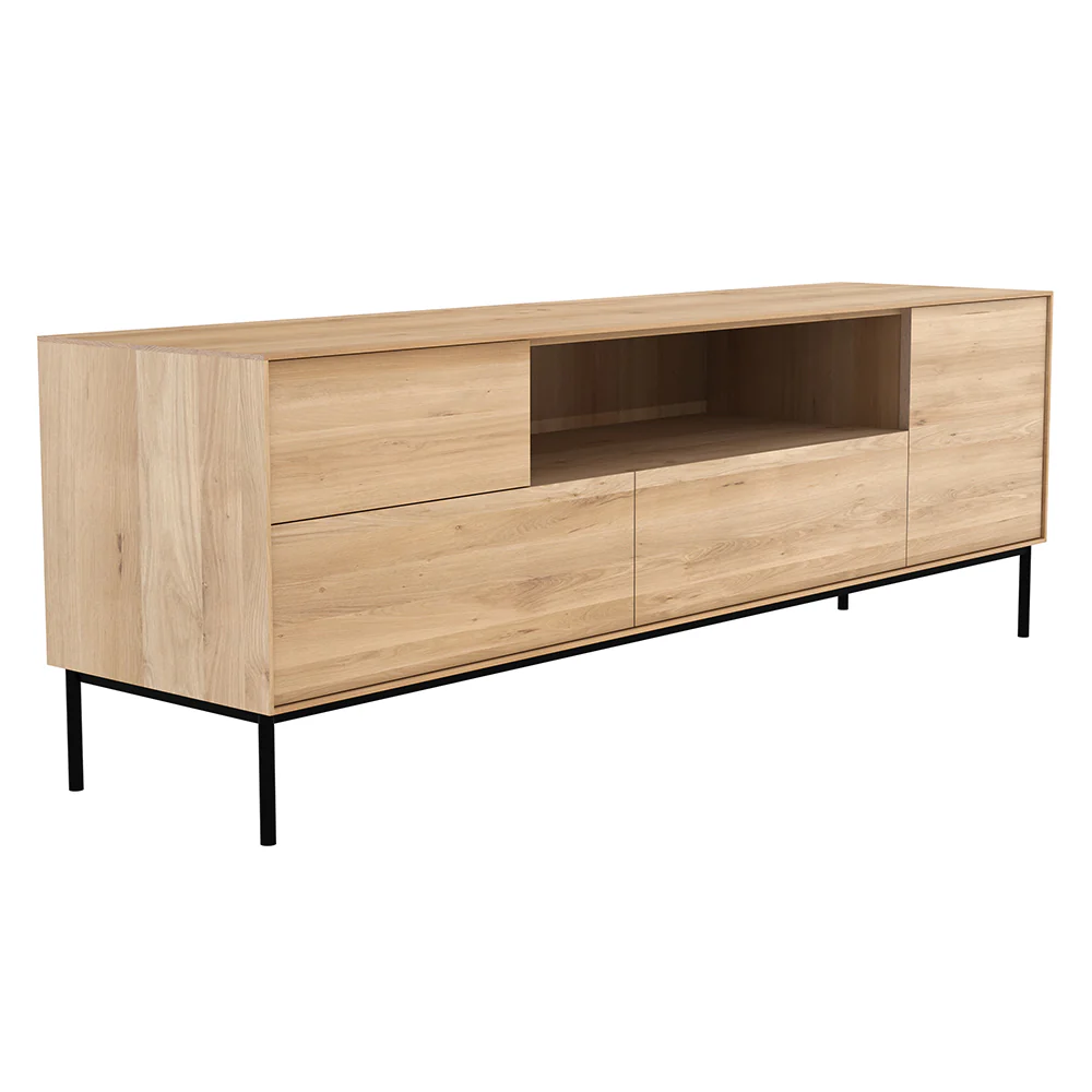 Whitebird TV Media Cabinet - Oak - Image 2