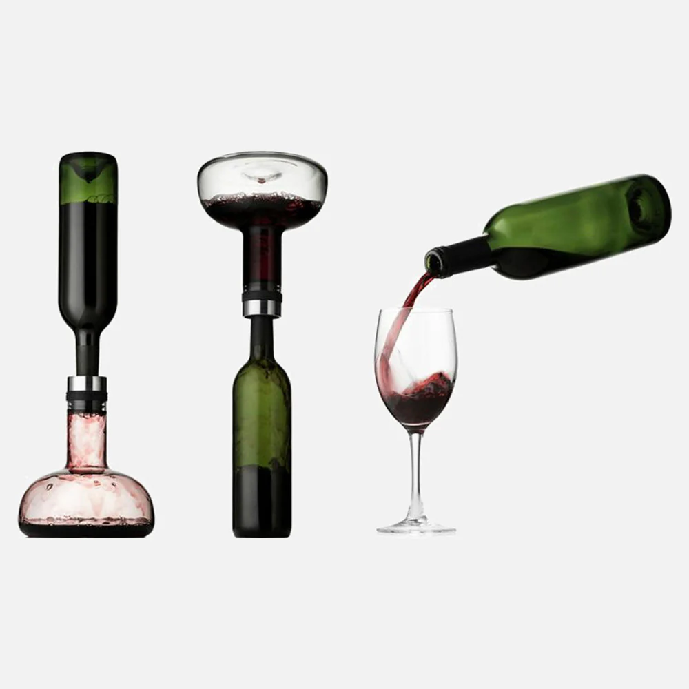 Wine Breather Carafe - Clear - Image 4