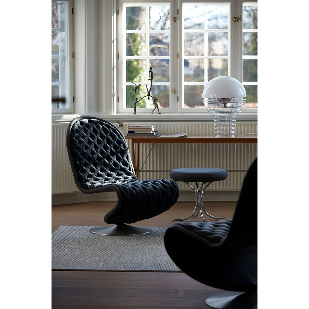 Wire Table Lamp - Chrome/White - Image 10