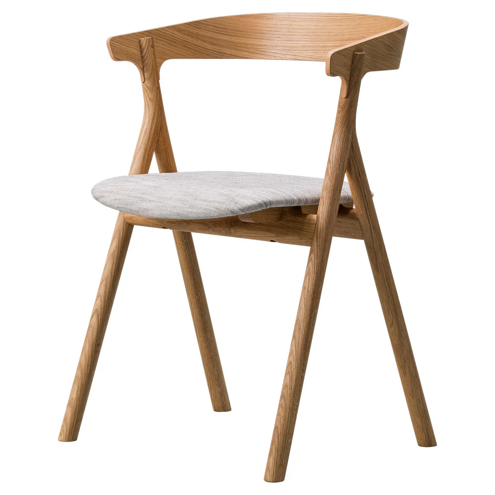 Yksi Dining Chair - Seat Upholstered